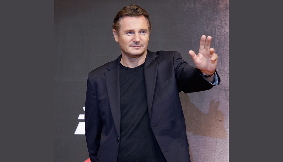 Liam Neeson,  ¡No puedo creer que tengan más de 60!